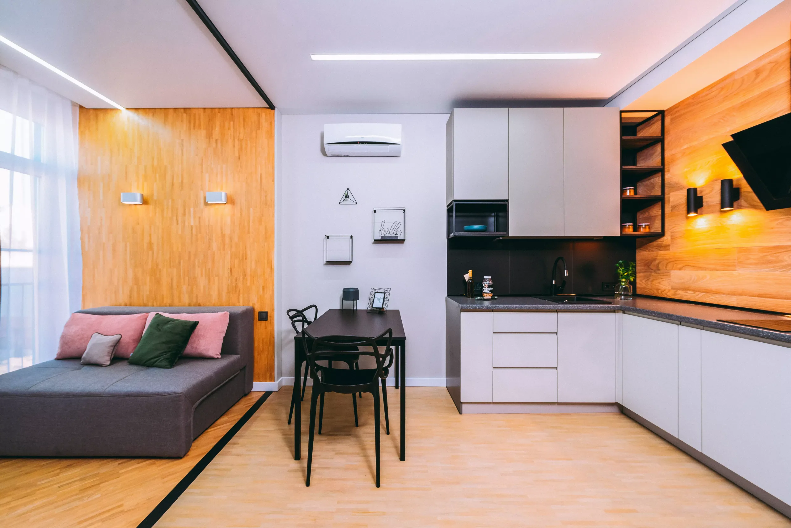 cocina moderna pequeña abierta al salon como maximizar el espacio de una cocina pequeña
