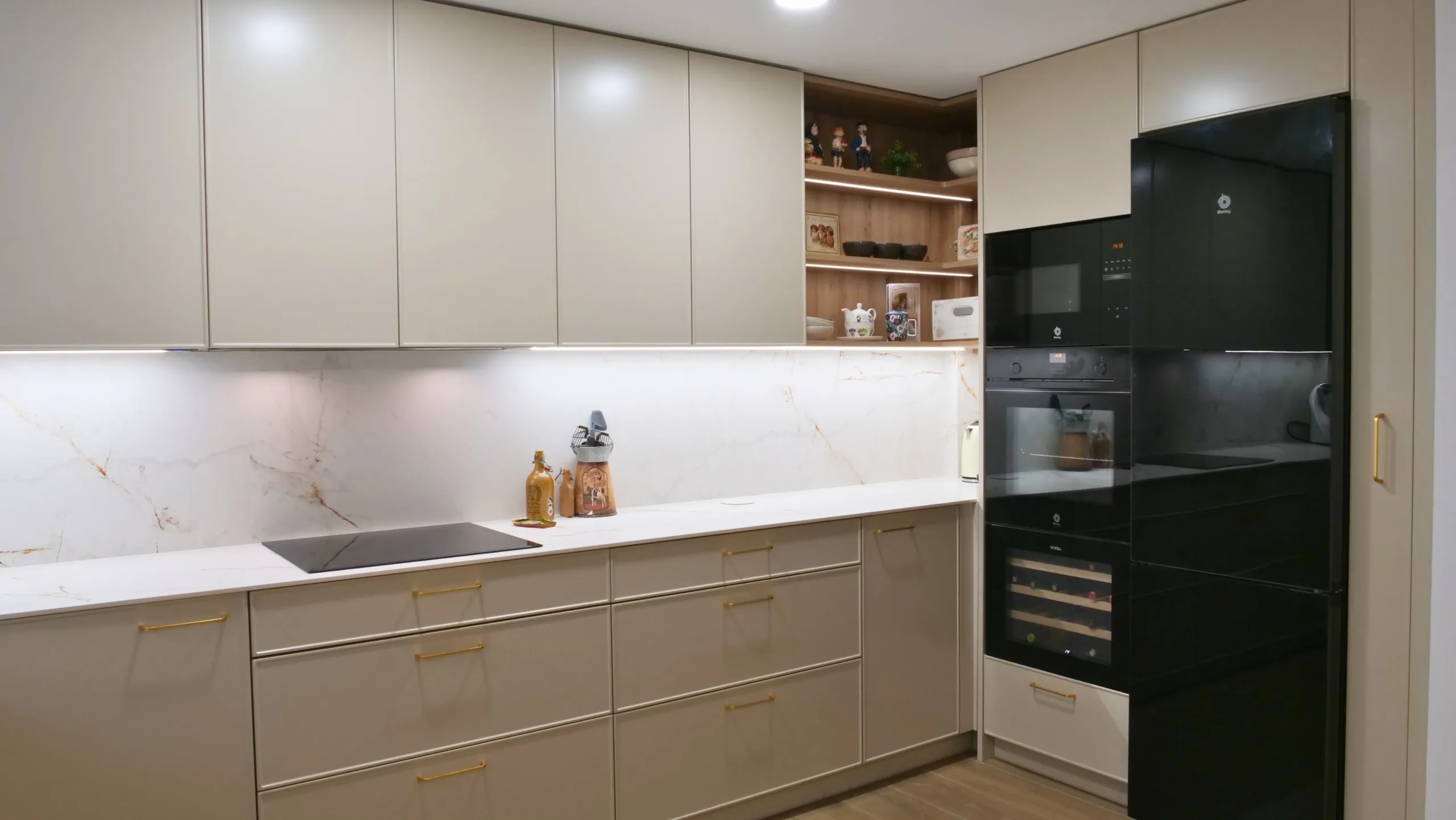 cocina de diseño reformada