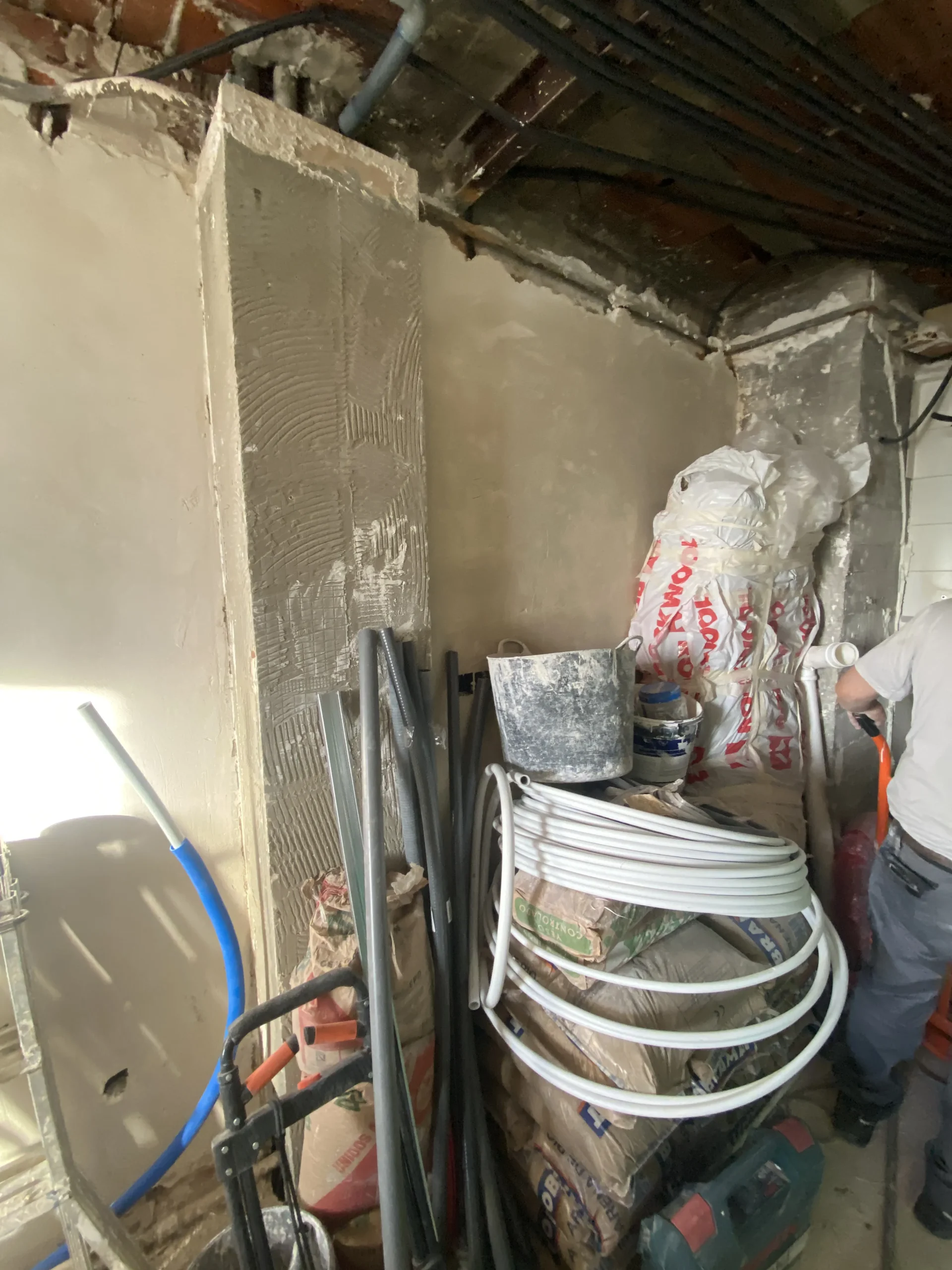 Obra previa a reforma de cocina en Las Rozas Cocina en obra antes de la reforma en Las Rozas Madrid