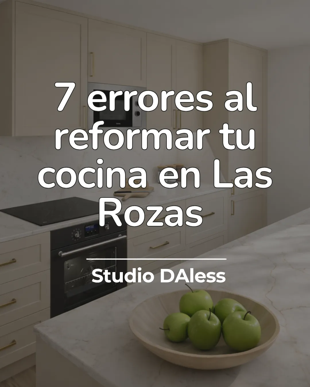 7 errores al reformar cocina en Las Rozas
