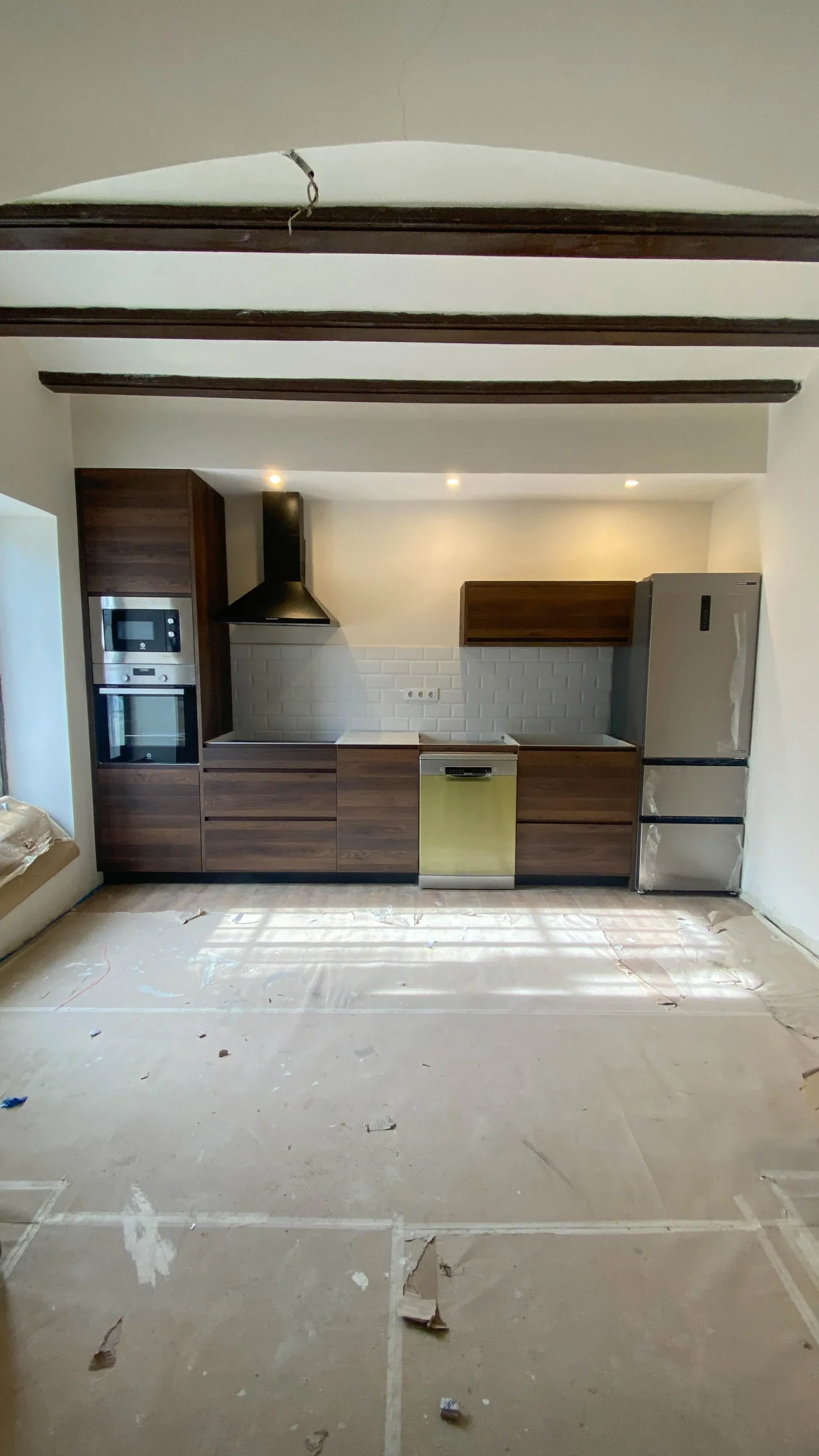 Proceso de montaje de cocina en brunete